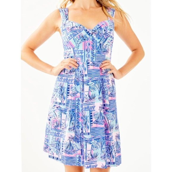 Lilly Pulitzer Cyndi Dress Size 0 – NWT - Picture 1 of 6